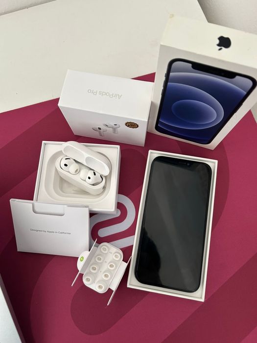 iPhone 12 Black 128GB — Полный комплект / True Tone