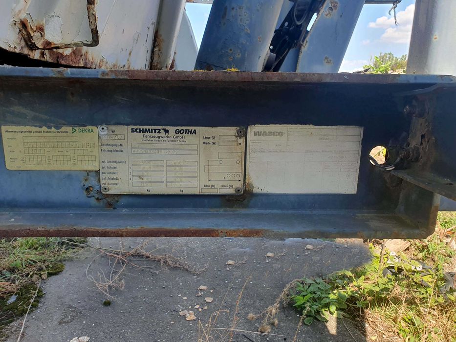 Semiremorca, bena basculanta SCHMITZ SK21, 26 mc