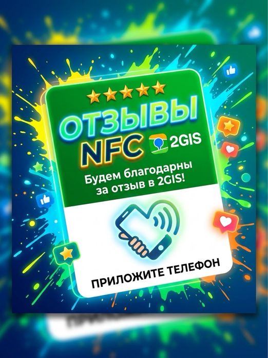 NFC карточки для отзывов