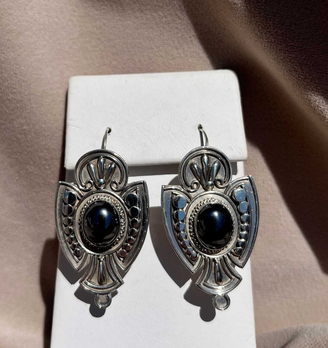 Cercei din argint Tibetan