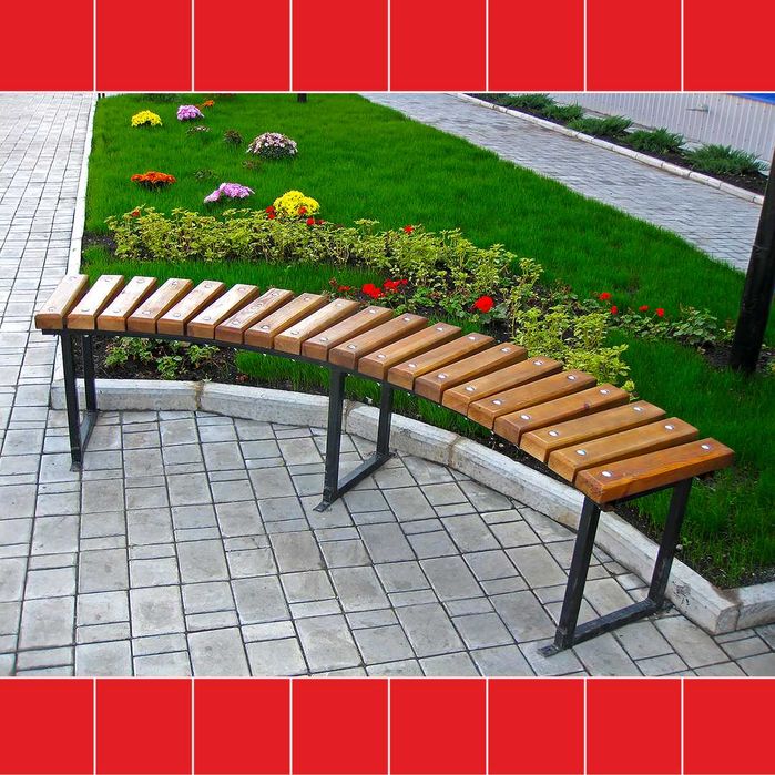 Скамейки для современного улицы и дома