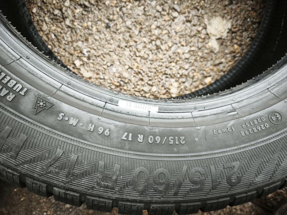 215/60/17" 4бр Gislaved evrofrost 6,dpt2221,7mm