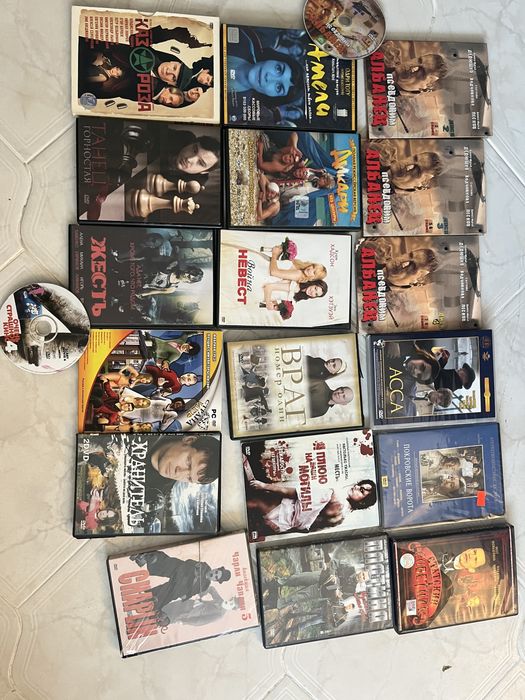 DVD дискове и компютерни игри на руски език