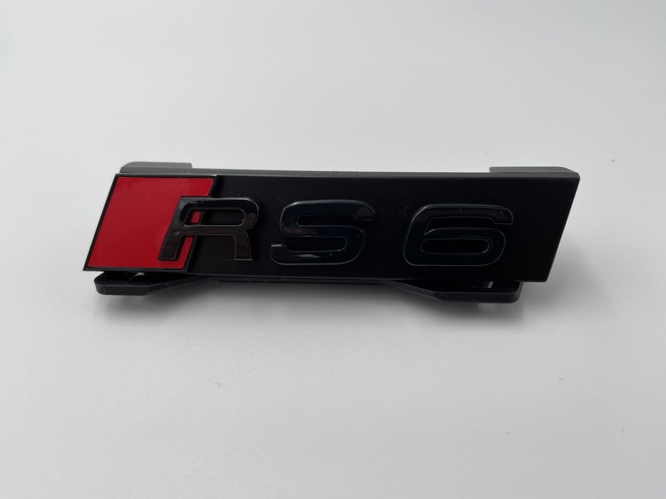 Set Embleme Audi RS6 negru s-line