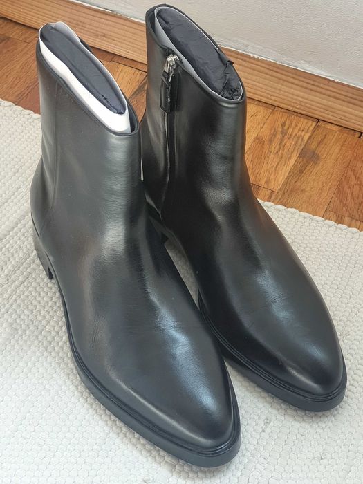 Чисто нови елегантни боти, истинска кожа, ZARA, N41