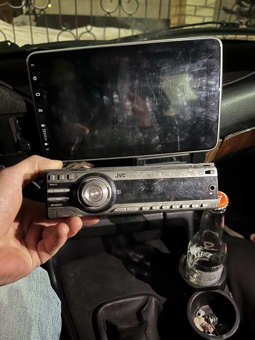 магнитола андроид + jvc