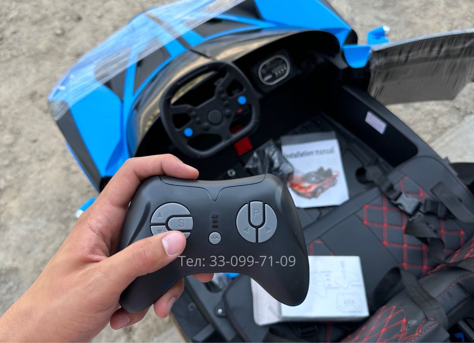 Детский электромобиль Bugatti Bolide 24v 4х4| Новое поступления!