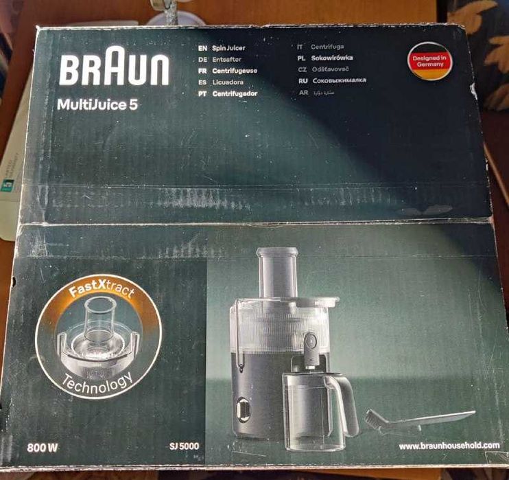 Соковыжималка Braun MultiJuice 5 SJ5000
