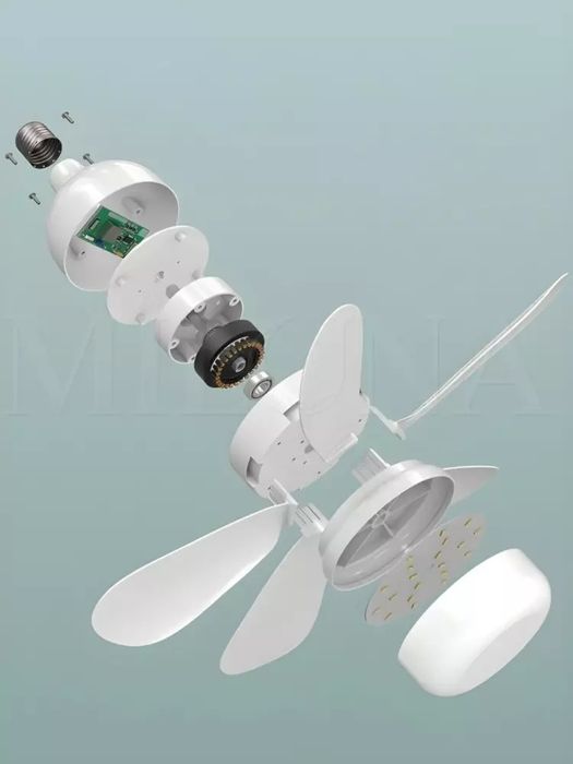 Ventilyatorli lyustra