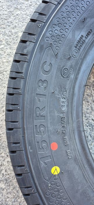 4 anvelope vara noi Tercelo 155/13C,dot 2025.Pretul este pe bucata.