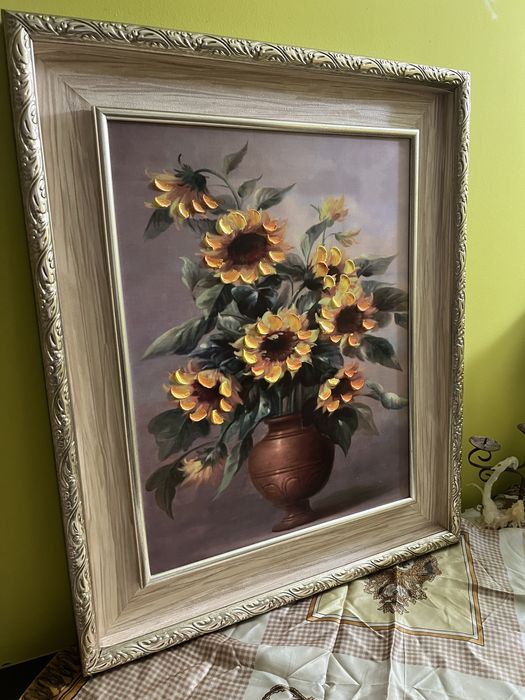 Картина Слънчоглед акрил