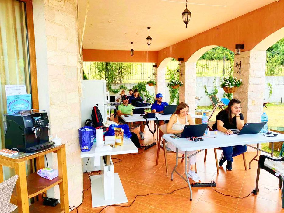 Двор под наем за рожден ден на открито, Къща за парти София зала терен