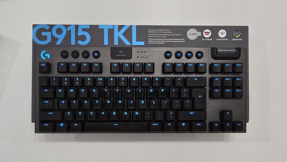 Logitech G915 TKL tastatura premium de gaming