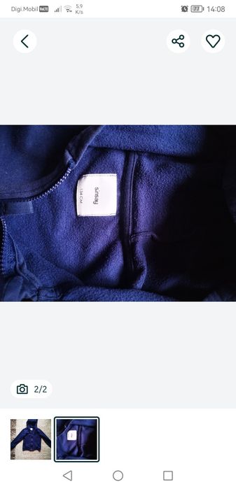 Hanorac scoala 6-8 ani