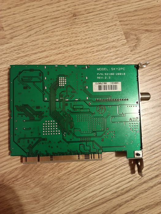 PLACĂ SAT PCI TechiSat, model SKY2PC