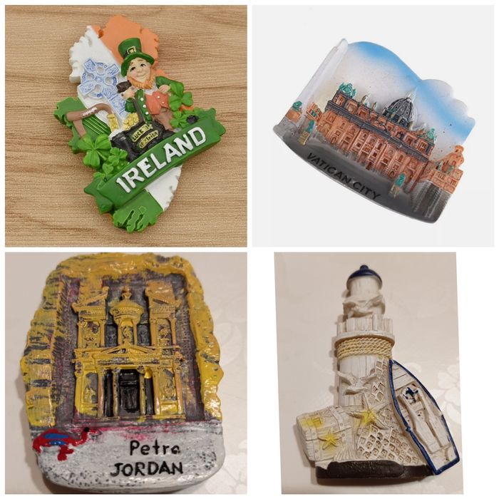 Magneti frigider Irlanda, Vatican, Iordania, Praga, Australia, Maldive