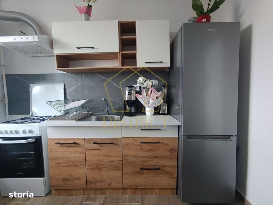 Apartament cu 1 camera complet mobilat si utilat in Giroc.
