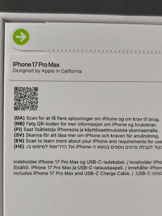 iPhone 17pro max