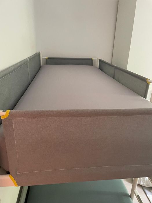 Pat etajat Ikea cu 2 saltele 2mx0,9m