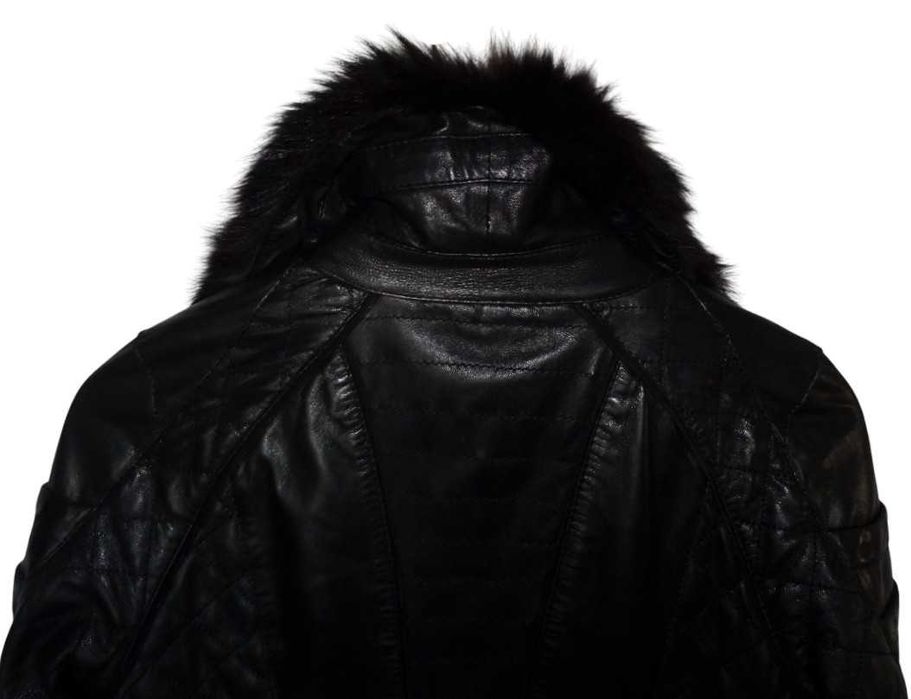 Зимно кожено яке Gucci