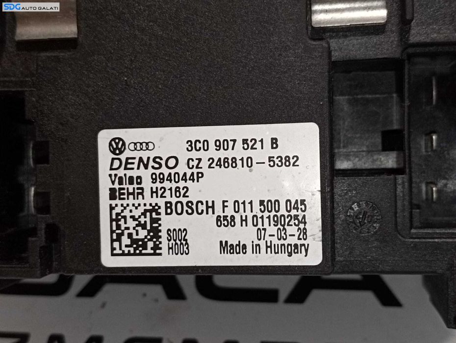 Releu Rezistenta Aeroterma Bord Habitaclu Seat ALhambra 2010 - 2015 Cod 3C0907521B [M7259]