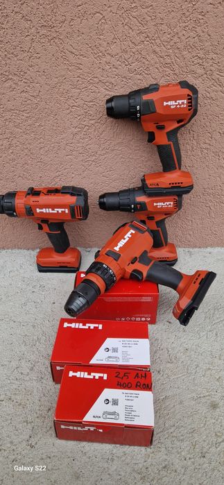 Hilti autofiletanta cu acumulator