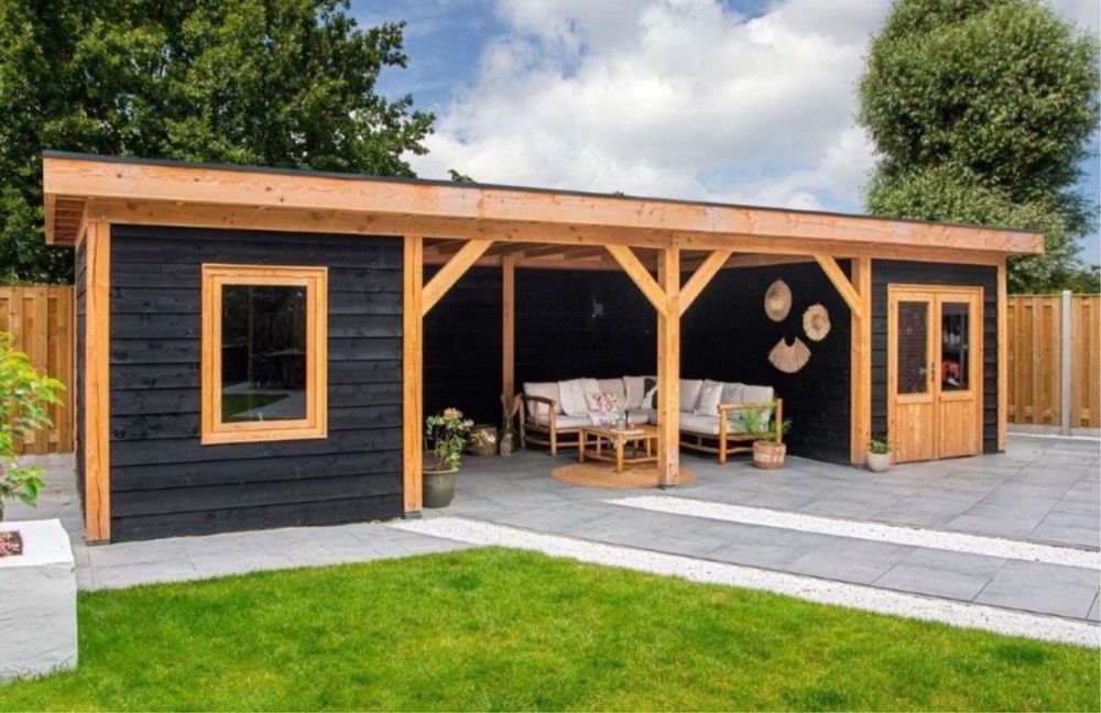 Pergole si foisoare rustice moderne