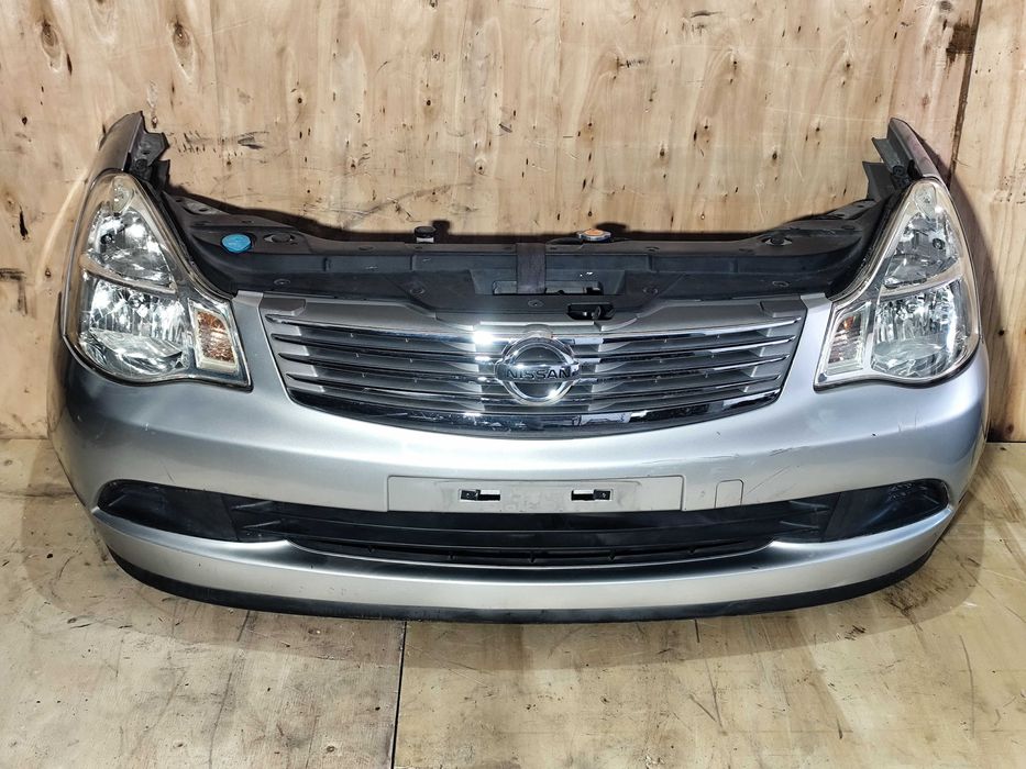 Ноускат Nissan Almera G15 12-18г Ниссан Альмера Г15 Фары бампер