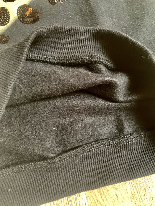 Нова детска вaтирана блуза с анимал принт и кожена пола