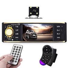 Мултимедия 1 дин видео авторадио за кола автомобил usb bluetooth cd dv