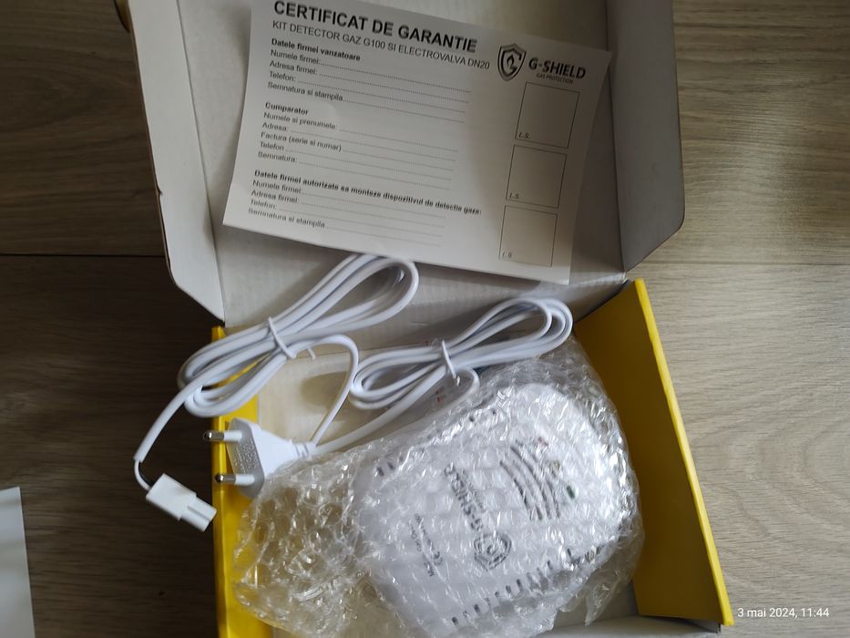 Detector de gaze aragaz nou