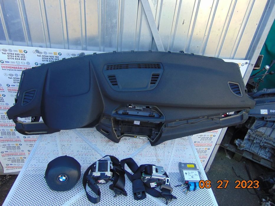 Plansa bord BMW x1 f48 f49 airbag sofer pasager centuri fata stanga dreapta lit airbag-uri modul airbag bmw x1 f48