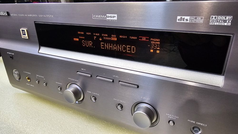 Yamaha DSP-AX757SE  отлично състояние ресивър