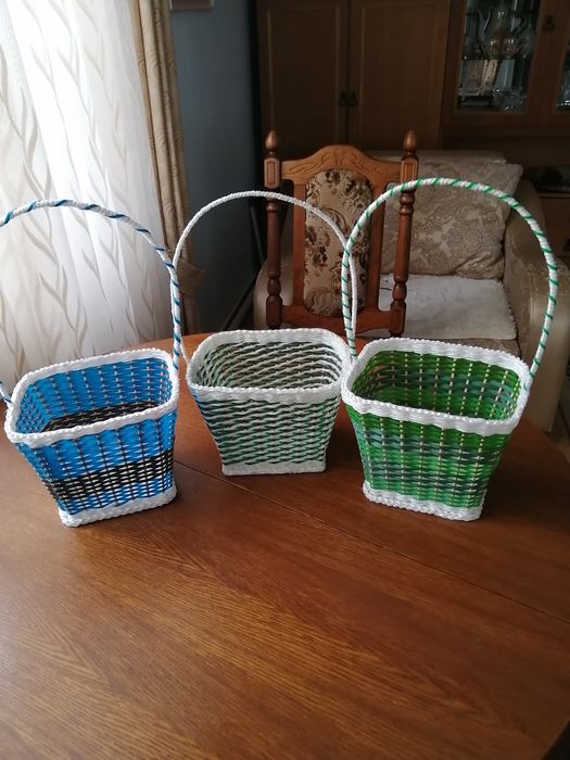 Корзинки плетенные