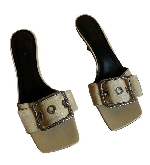 BY FAR Leather Sandals