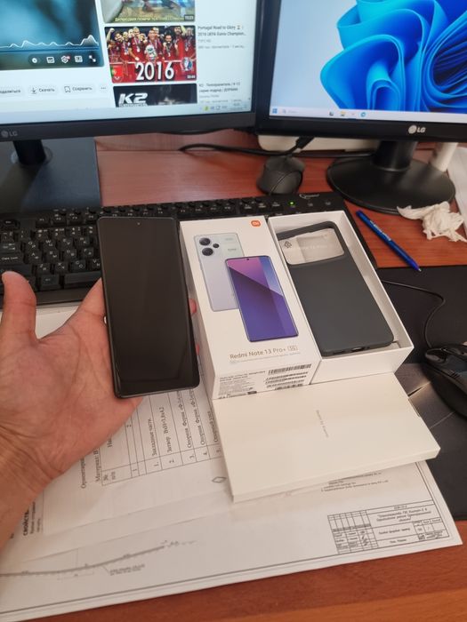 Redmi note 13pro plus 5G 12/256gb iwlawi zur aybi yuq tozza telefon