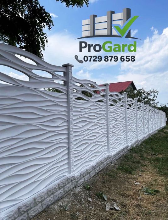 gard din placi si garduri de beton