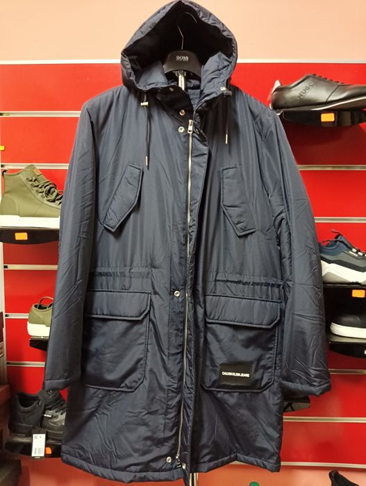 Оригинална мъжка парка Calvin Klein M L нова яке Калвин Клейн