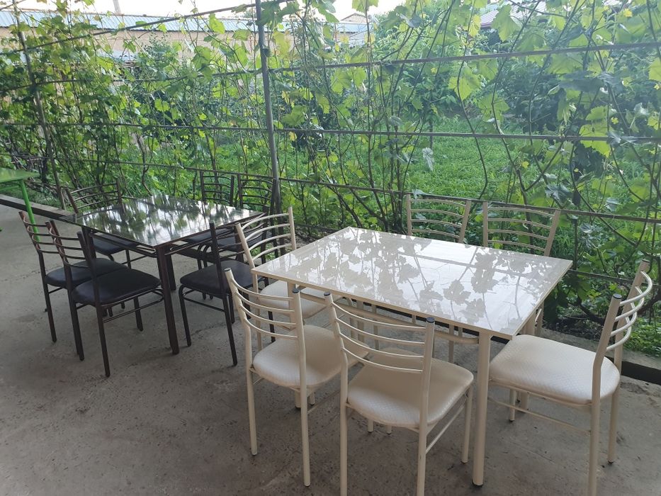 Камплэктда 6 та стулл 1 та столл бор оптом нархта харид килинг