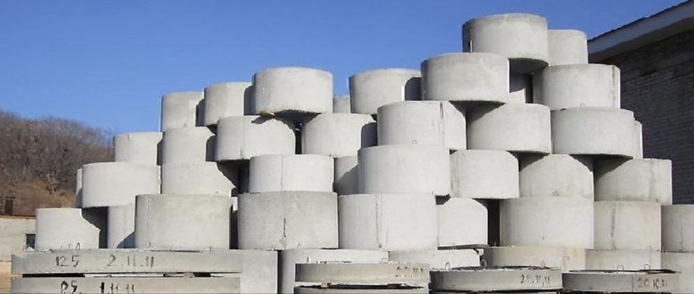 ЖБИ Кольца, крышка и днище