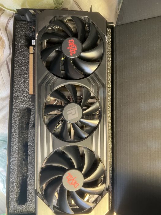 AMD POWER COLOR Red DevilRX6750xt 12cb vram