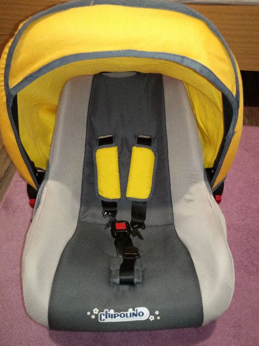 Детска кошничка и столче 2 в 1 Chipolino подходящо и за автомобил