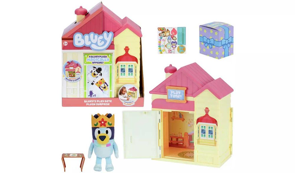 BLUEY Къщата на Блуи с фигурка плюшена играчка