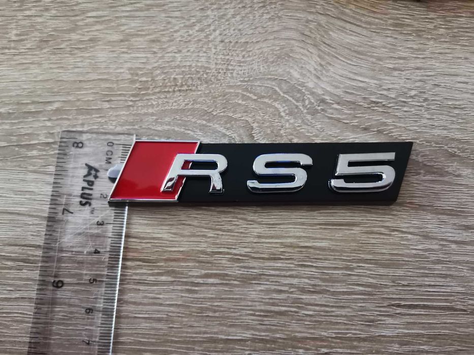 Предна решетка сребриста емблема Audi Ауди RS5