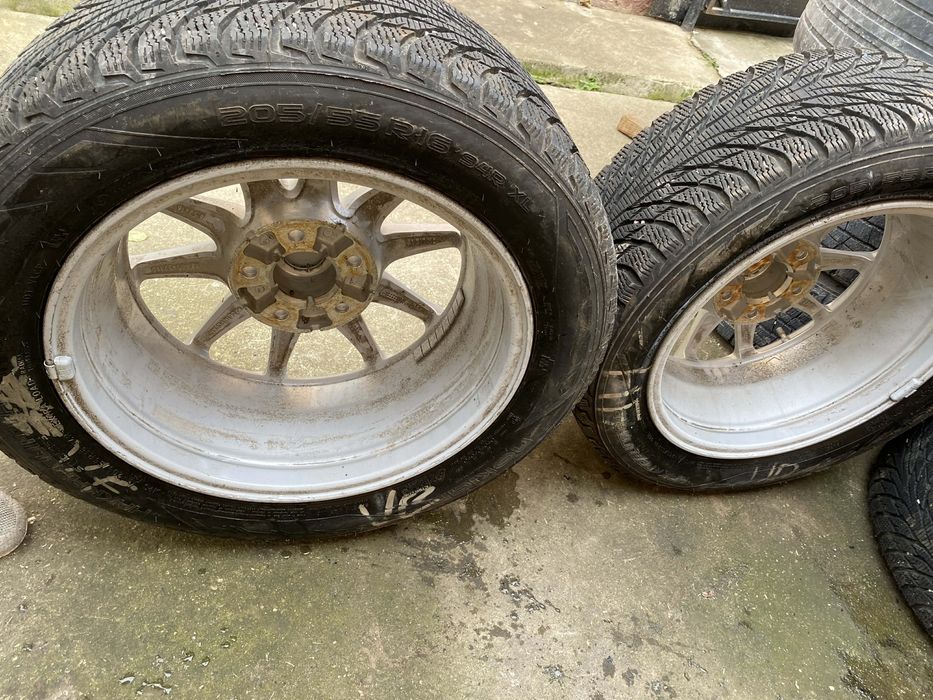 Jante noi si cauciucuri noi Nissan r16