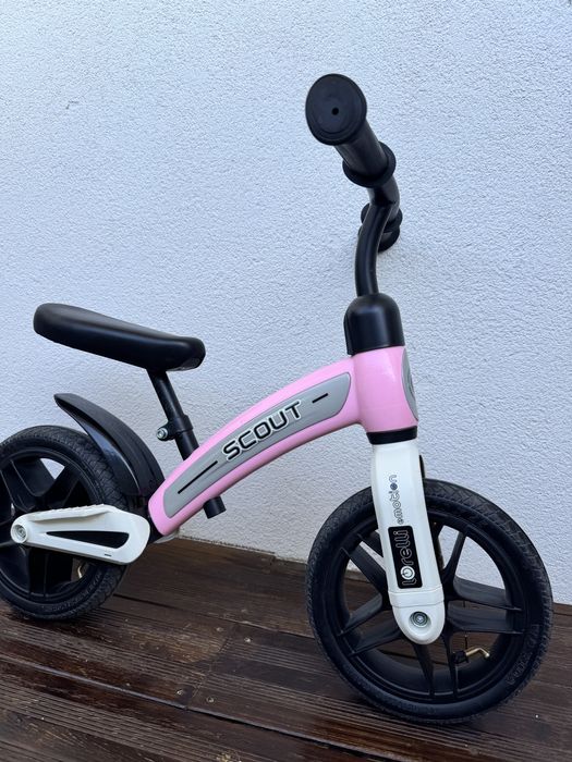 Баланс колело с въздушни гуми Lorelli SCOUT Pink