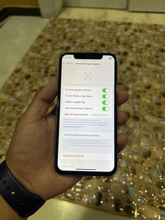 Iphone X  256gb sotiladi