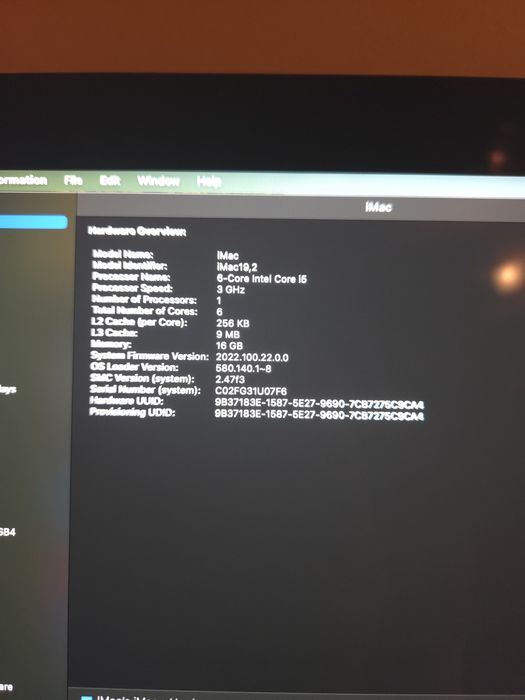 iMac Retina 4K 21.5" (2019) – 6-Core i5, 16GB RAM