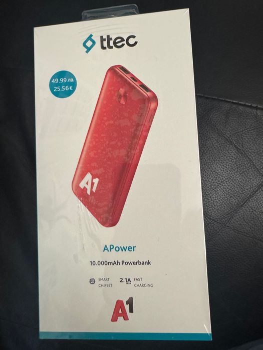 Смартфон Samsung Galaxy A17, 4GB, 128GB, light blue + преносима батерия 10 000 mah+ 24м. гаранция