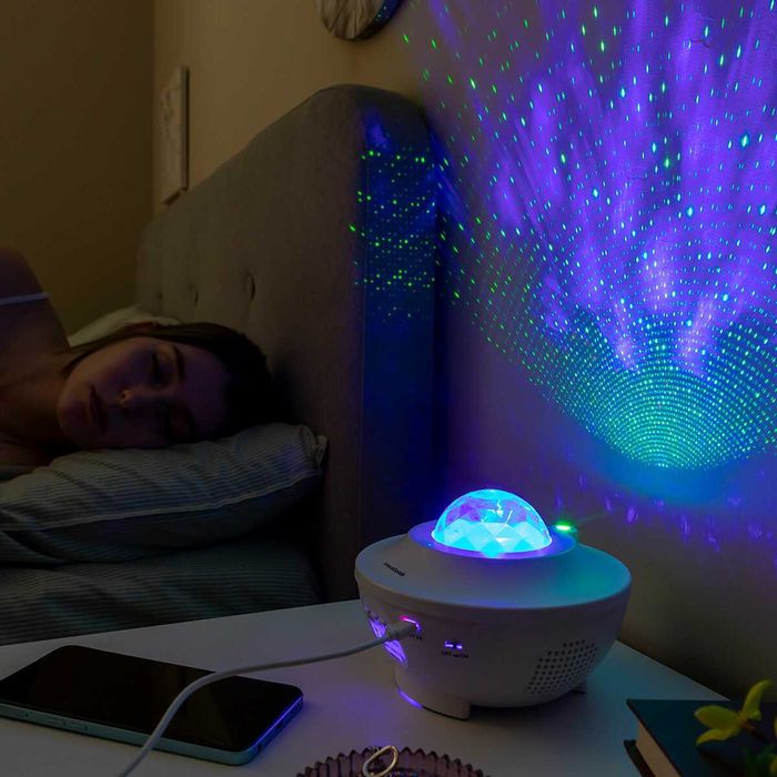 LED и лазерен звезден проектор с високоговорител Sedlay InnovaGoods